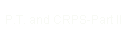 P.T. and CRPS-Part II